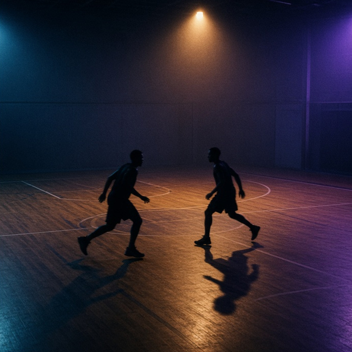 Help and recovery paths crossing on a fictional court